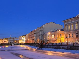 Winter in Sankt Petersburg