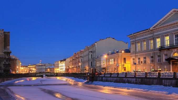 Winter in Sankt Petersburg